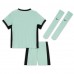 Chelsea Barnkläder Tredje matchtröja till baby 2023-24 Kortärmad (+ Korta byxor) Billigt
